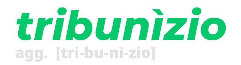 tribunizio