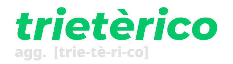 trieterico