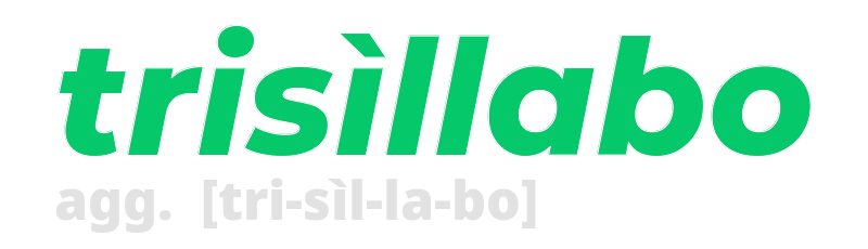 trisillabo