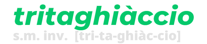 tritaghiaccio