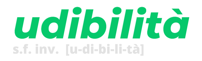 udibilita