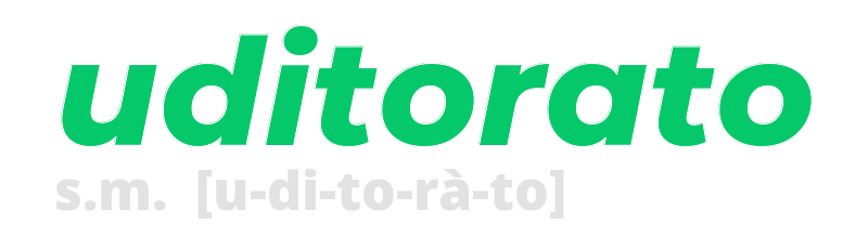 uditorato