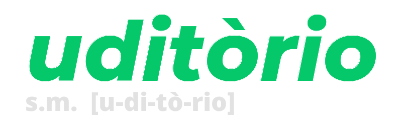 uditorio