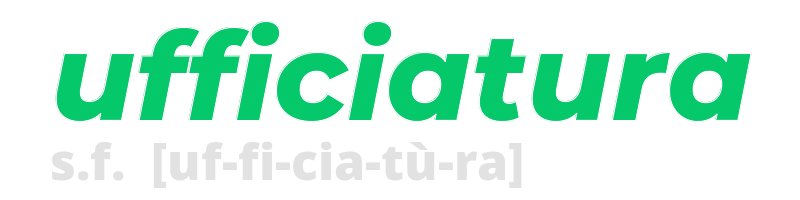 ufficiatura