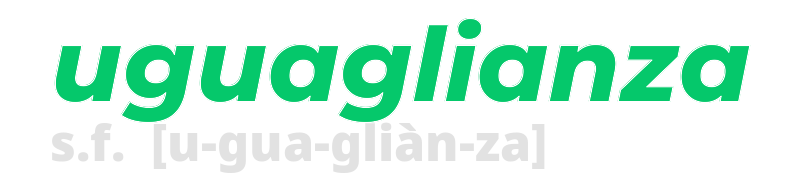 uguaglianza