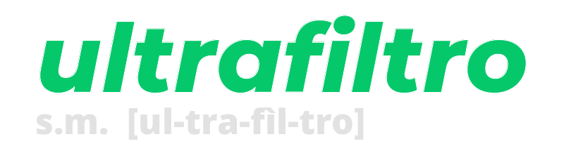 ultrafiltro