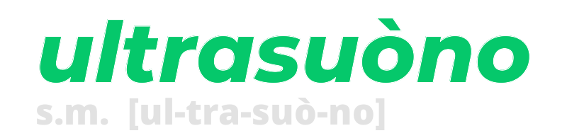 ultrasuono