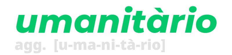 umanitario