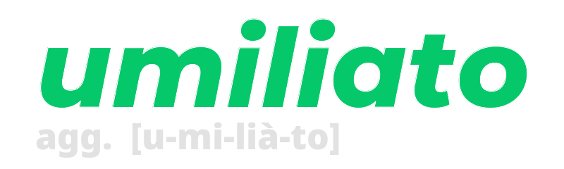 umiliato