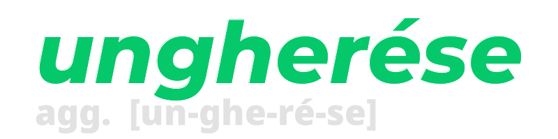 ungherese