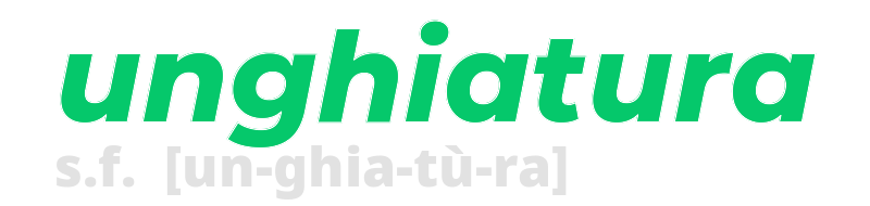 unghiatura