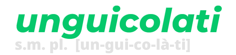 unguicolati