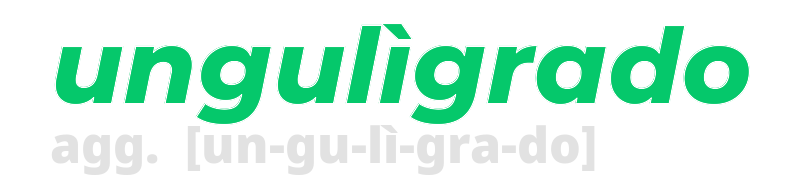 unguligrado