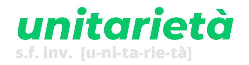 unitarieta