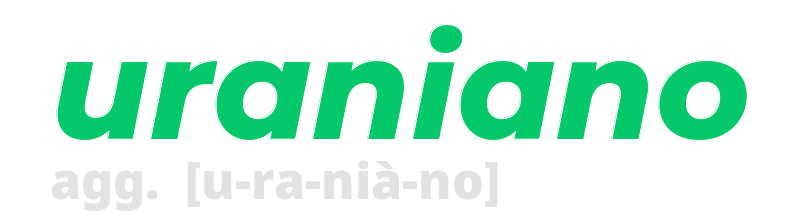 uraniano