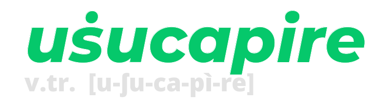 usucapire