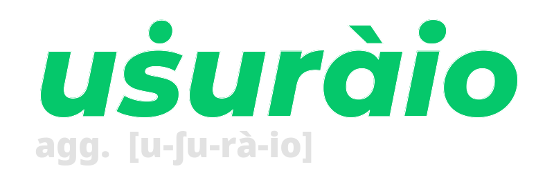 usuraio