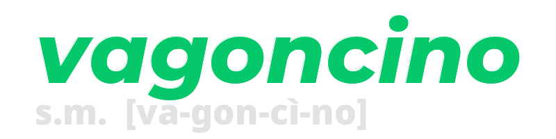 vagoncino