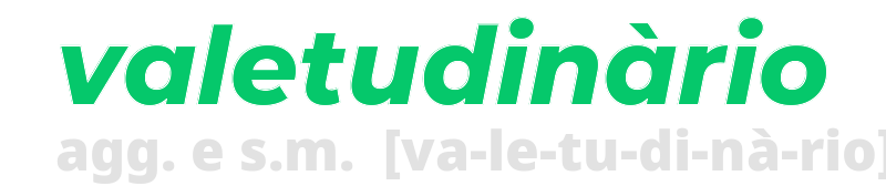 valetudinario