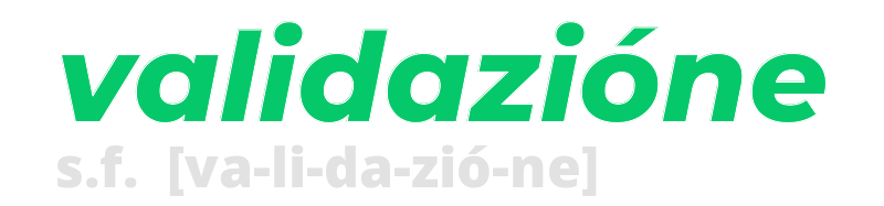 validazione