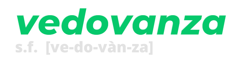 vedovanza