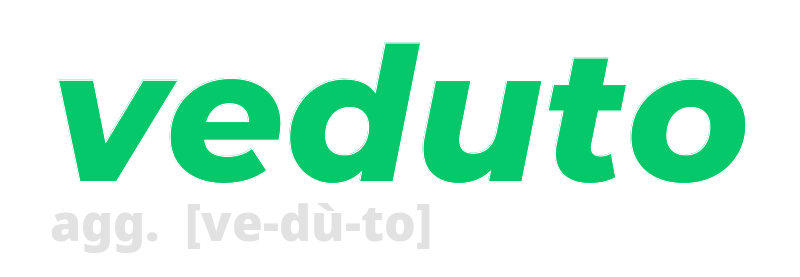 veduto