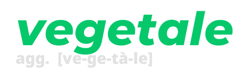 vegetale