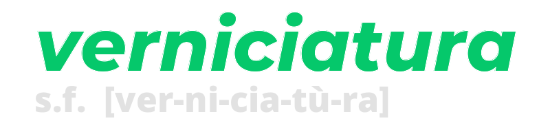 verniciatura