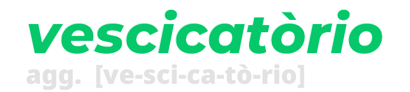 vescicatorio