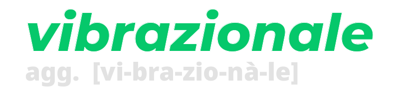 vibrazionale