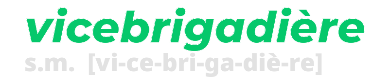 vicebrigadiere