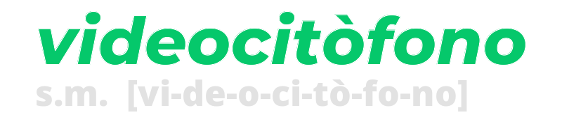 videocitofono