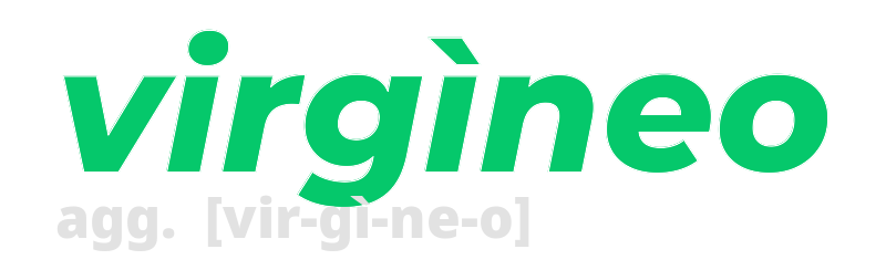 virgineo