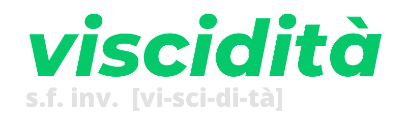 viscidita