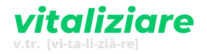 vitaliziare