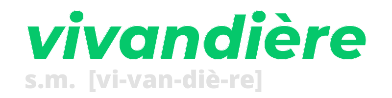 vivandiere