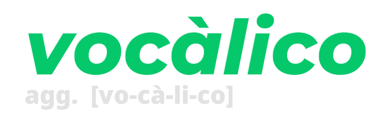 vocalico