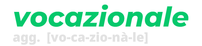 vocazionale