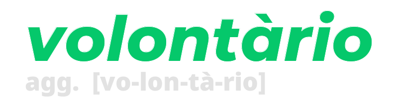 volontario