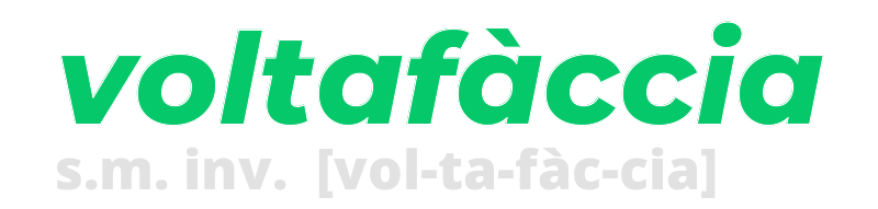 voltafaccia