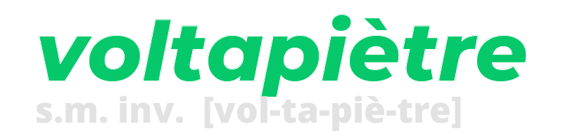 voltapietre