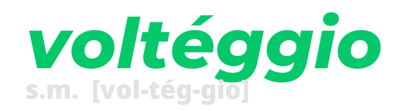 volteggio