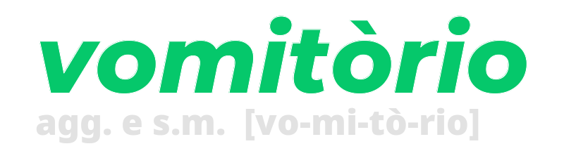 vomitorio