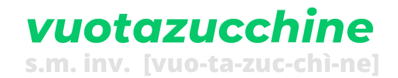 vuotazucchine