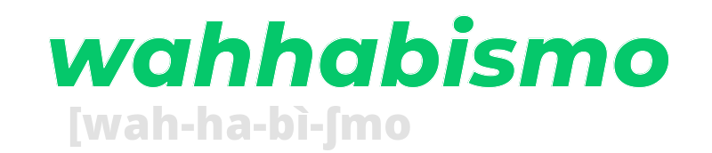 wahhabismo