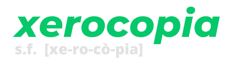 xerocopia