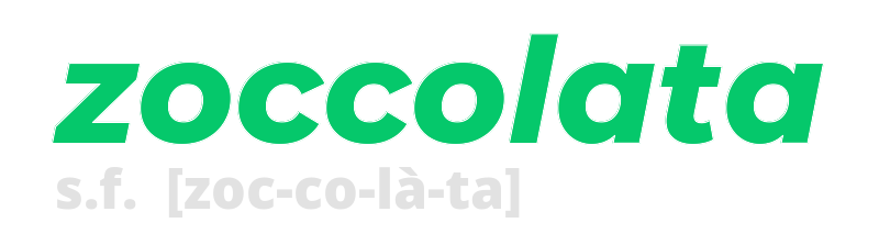 zoccolata