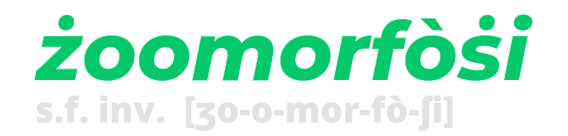 zoomorfosi