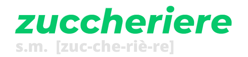 zuccheriere